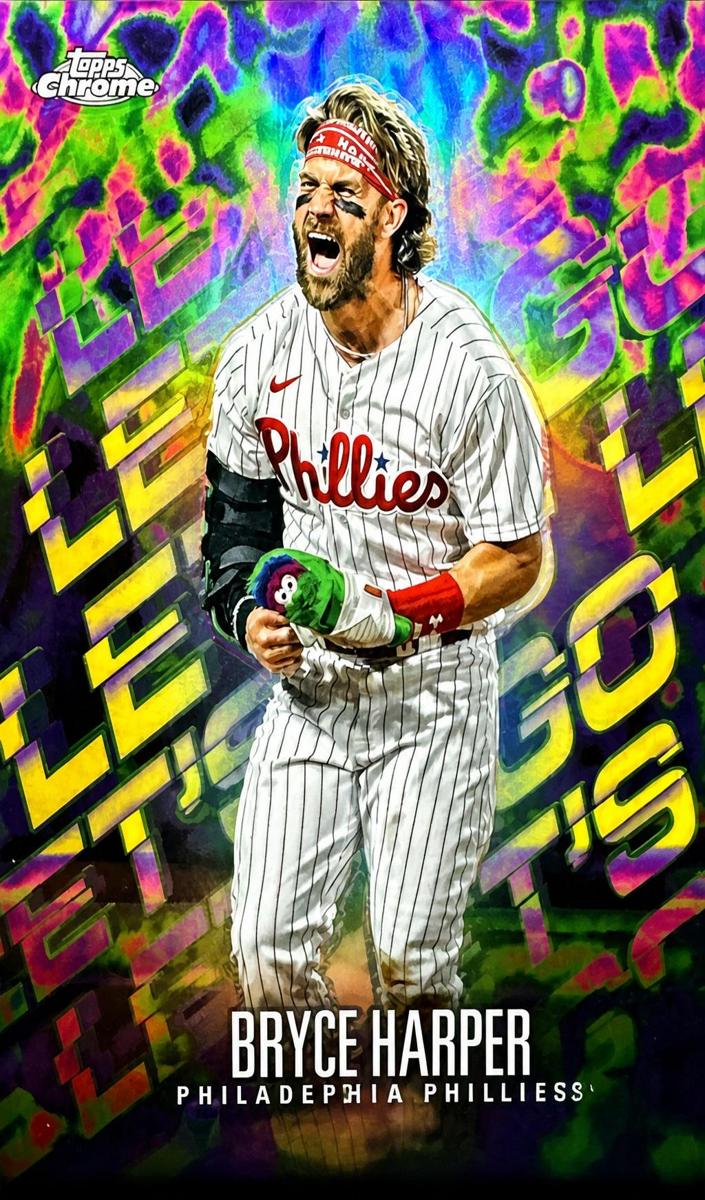 2024 Topps Chrome Bryce Harper #LGC-33 card