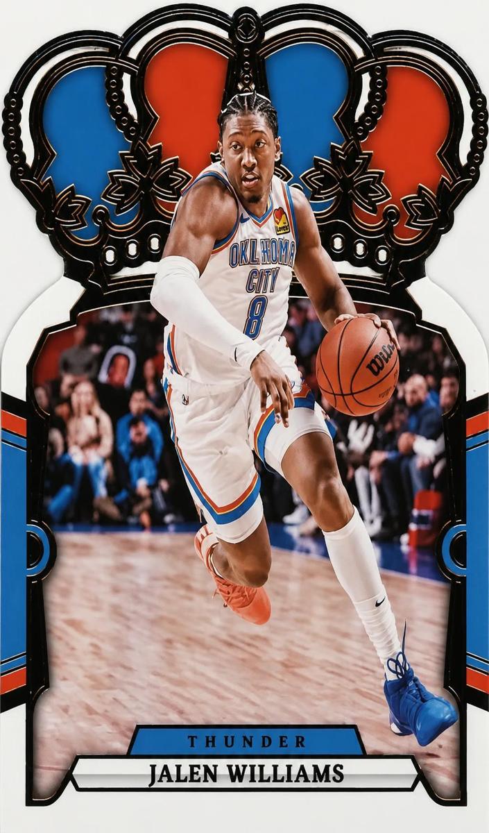 2023 Panini Crown Royale Jalen Williams #43 card