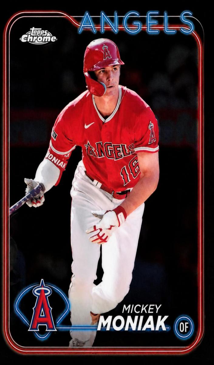 Mickey Moniak 2024 Topps Chrome Baseball card