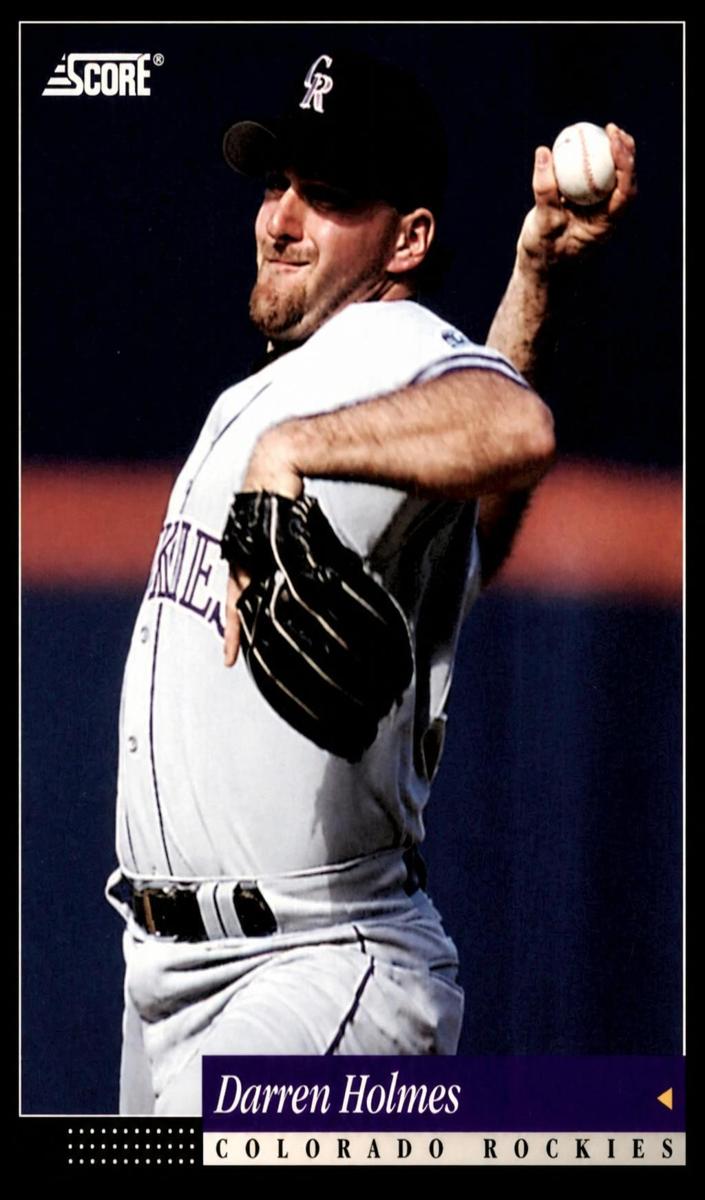 1994 Score Darren Holmes #207 card