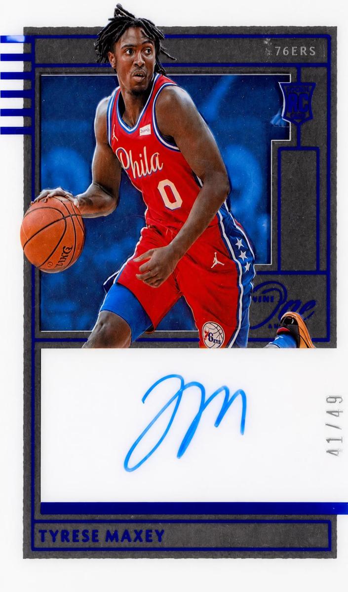 2020 Tyrese Maxey [Blue] #RAU-TYM