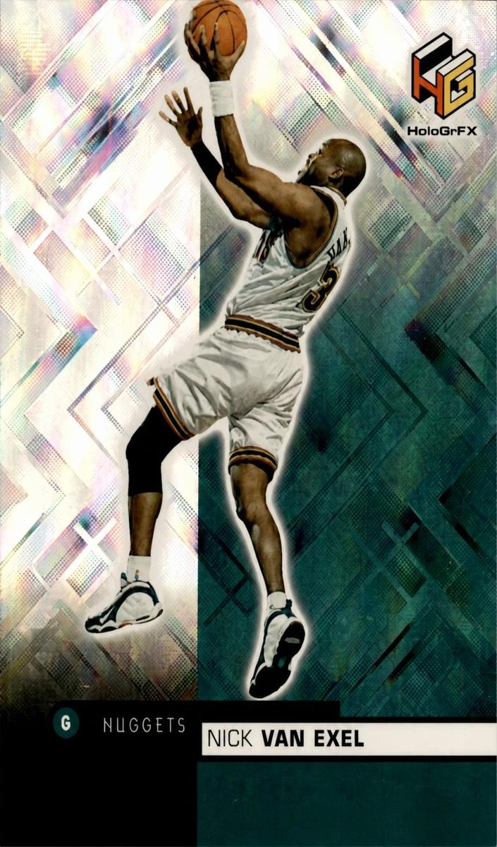 1999 Upper Deck HoloGrFX Nick Van Exel #14 card