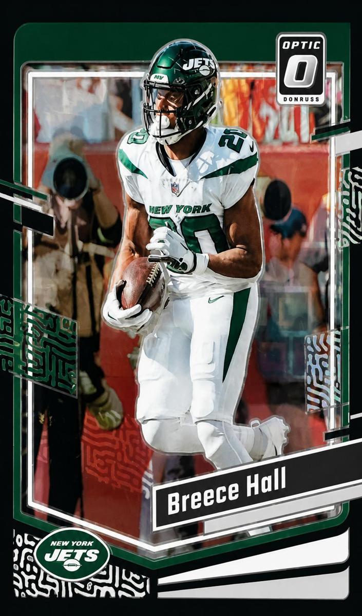 Breece Hall 2023 Donruss Optic Football card