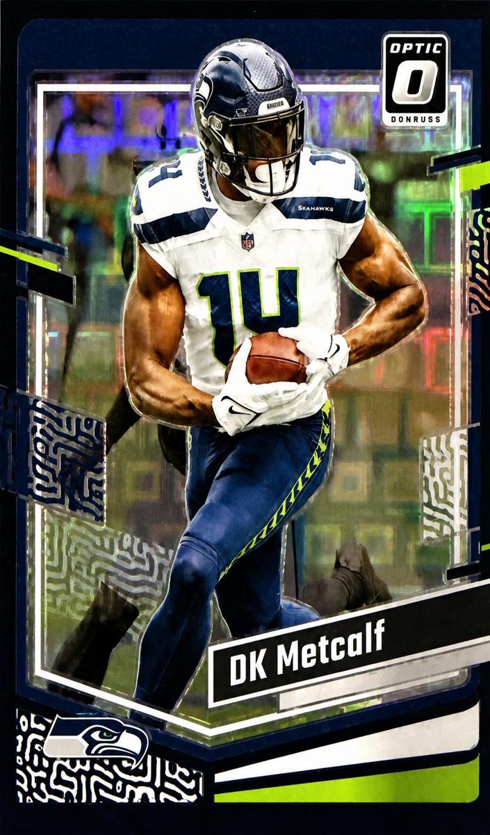 DK Metcalf 2023 Donruss Optic Football card