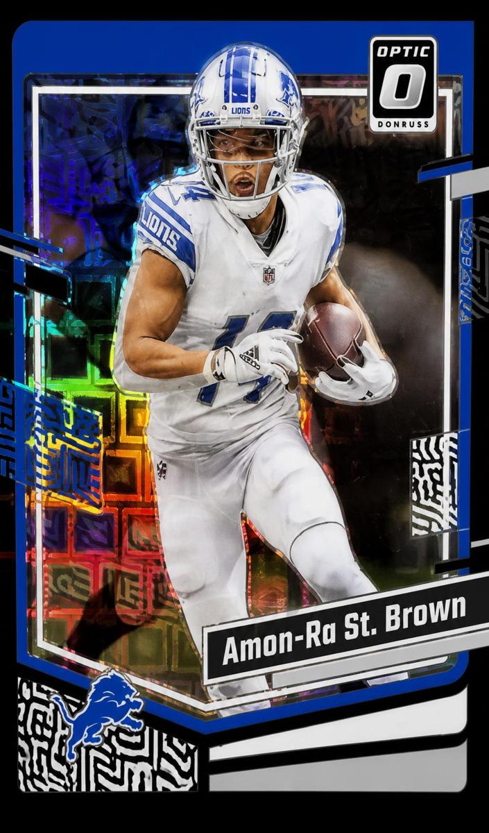 Amon-Ra St. Brown 2023 Donruss Optic Football card