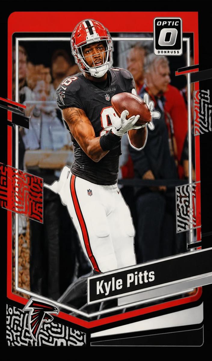 Kyle Pitts 2023 Donruss Optic Football card