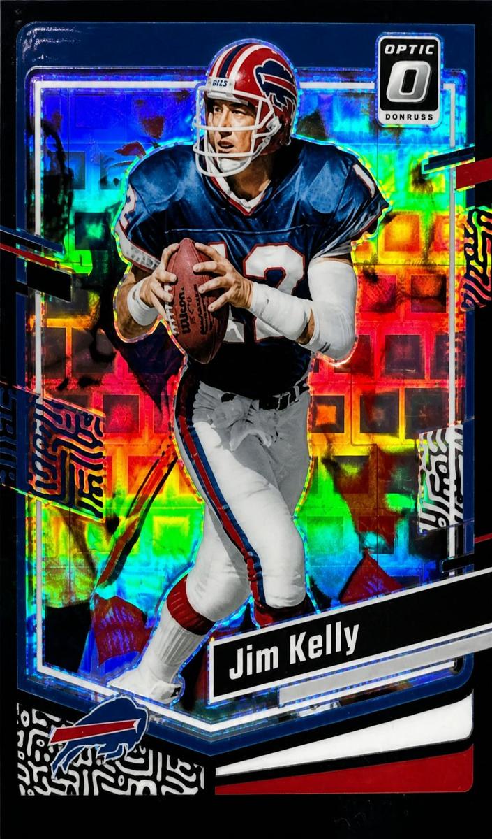 Jim Kelly 2023 Donruss Optic Football card