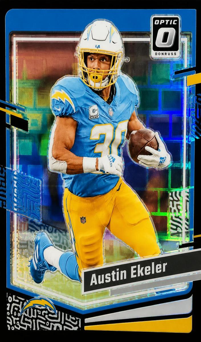 Austin Ekeler 2023 Donruss Optic Football card