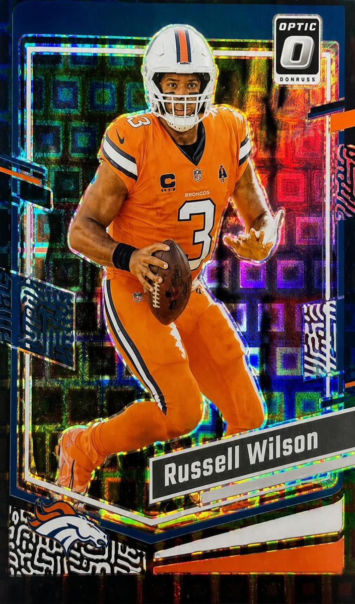 Russell Wilson 2023 Donruss Optic Football card