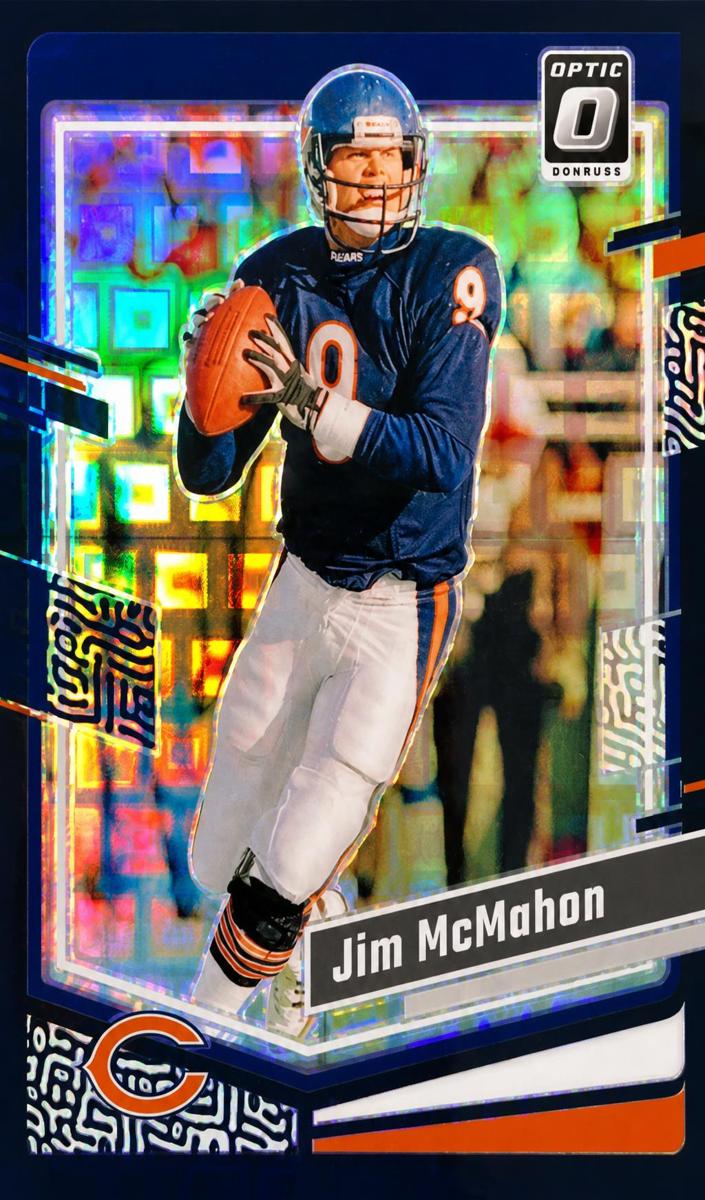 Jim McMahon 2023 Donruss Optic Football card