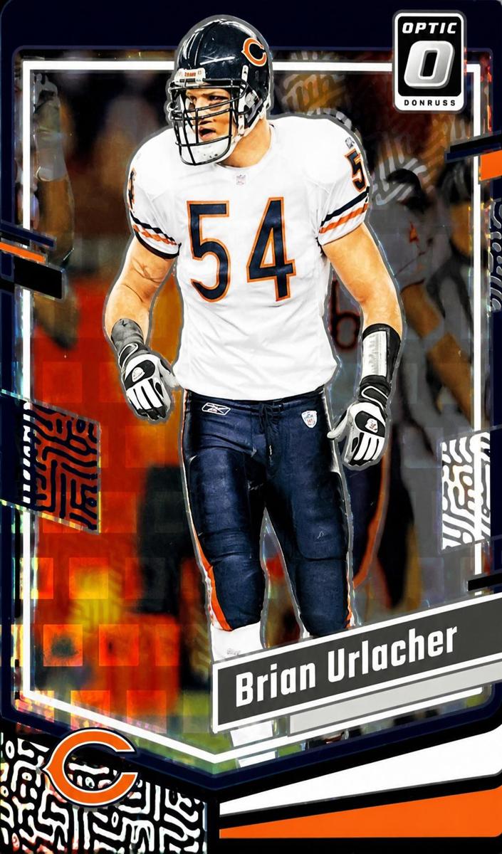 Brian Urlacher 2023 Donruss Optic Football card