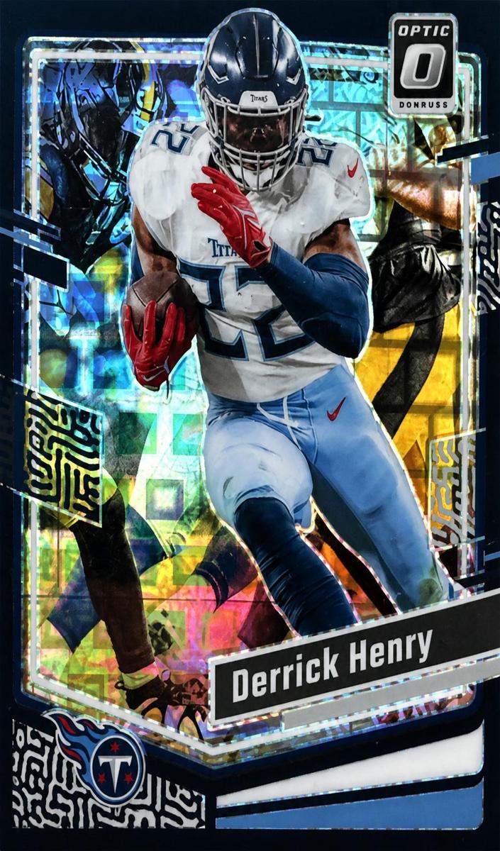 Derrick Henry 2023 Donruss Optic Football card