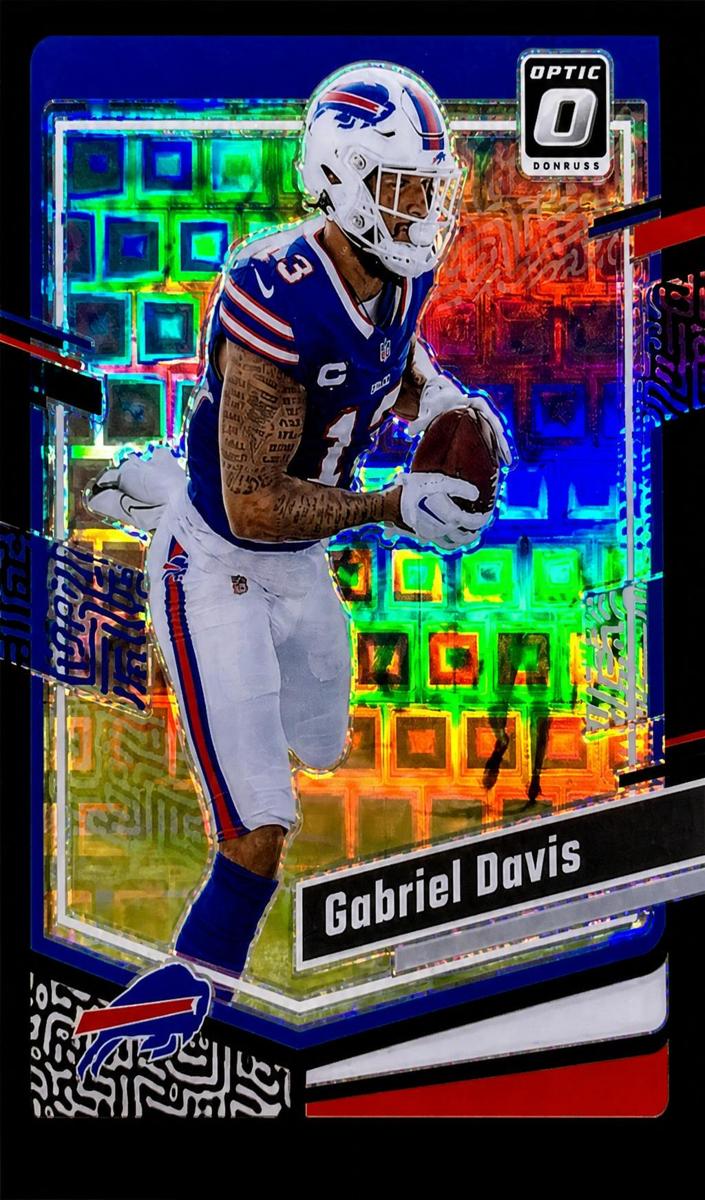 Gabriel Davis 2023 Donruss Optic Football card