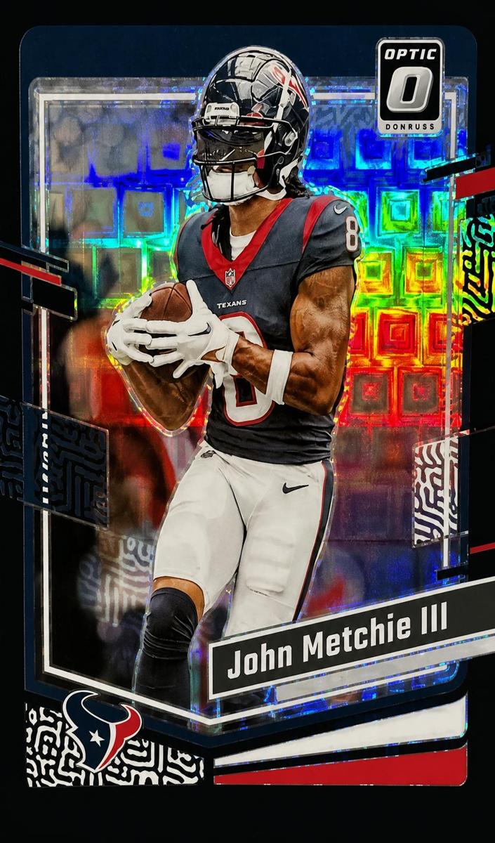 John Metchie III 2023 Donruss Optic Football card
