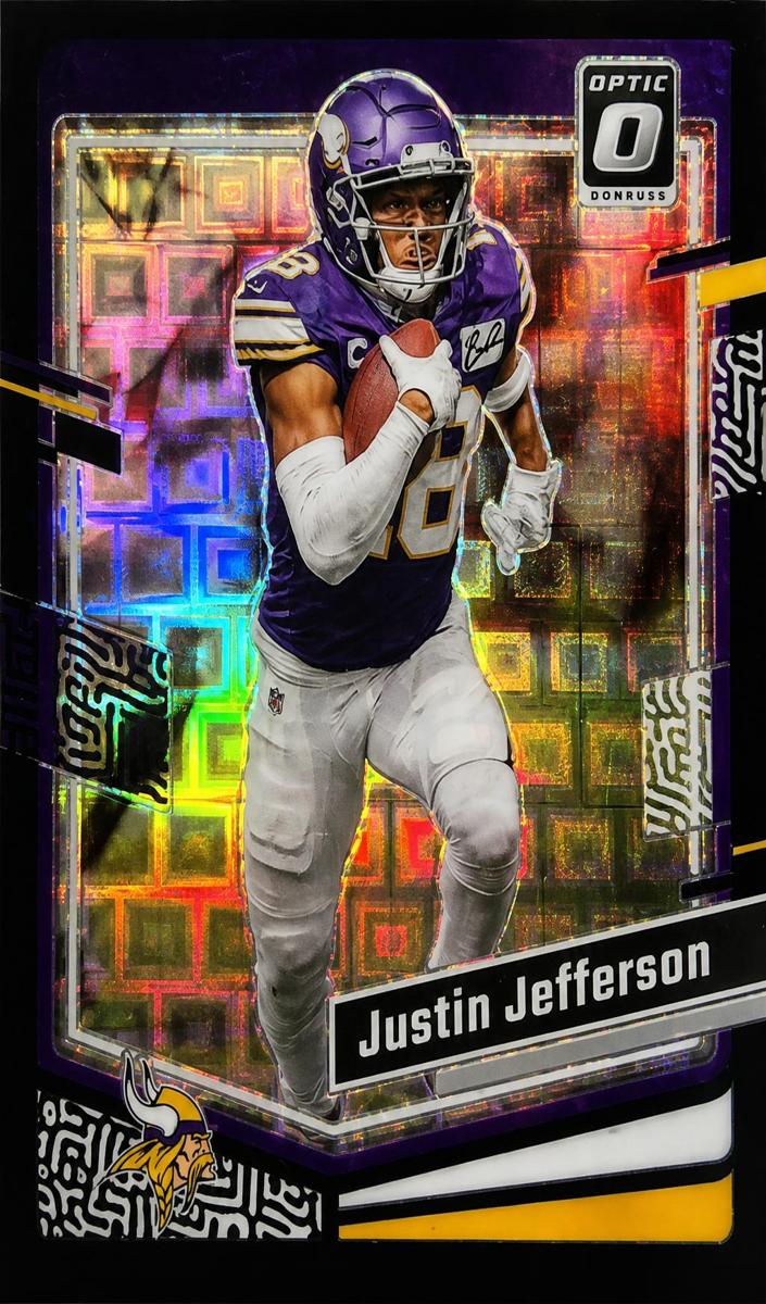 Justin Jefferson 2023 Donruss Optic Football card