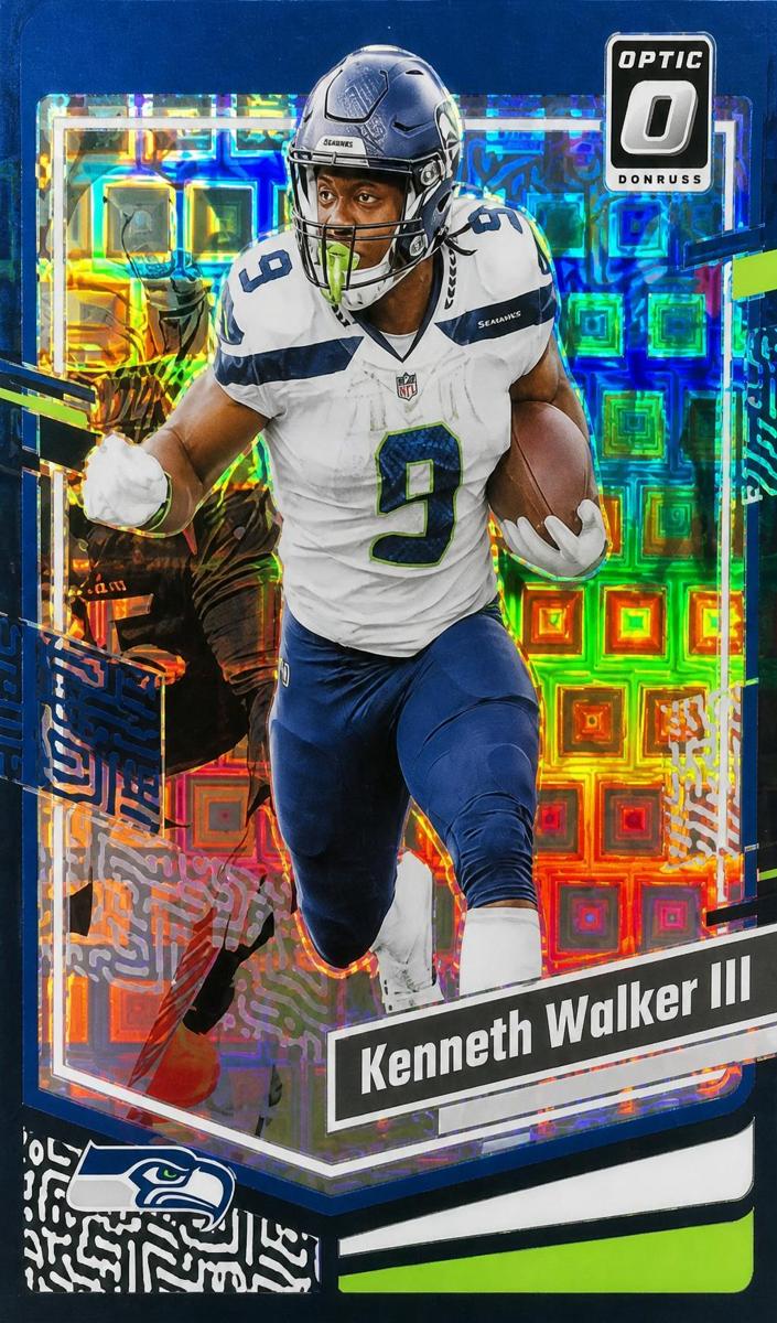 Kenneth Walker III 2023 Donruss Optic Football card