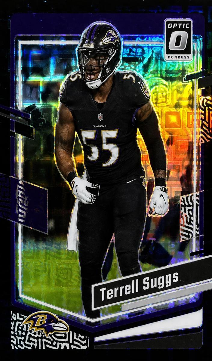 Terrell Suggs 2023 Donruss Optic Football card