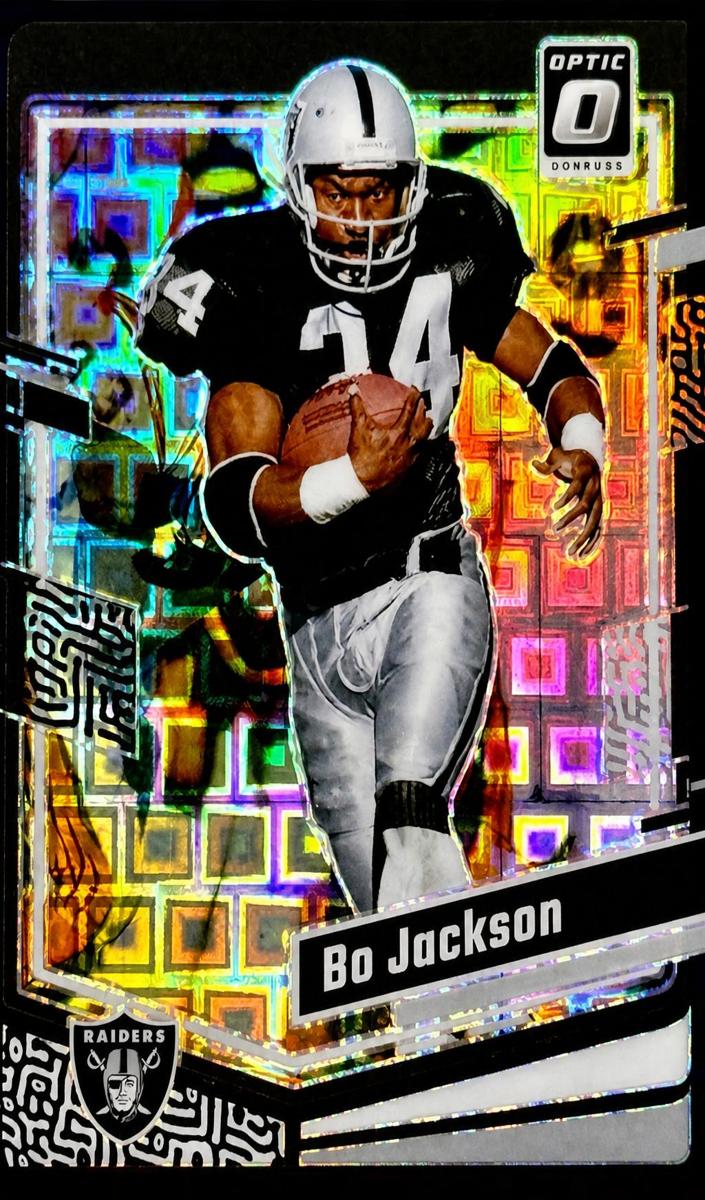 Bo Jackson 2023 Donruss Optic Football card