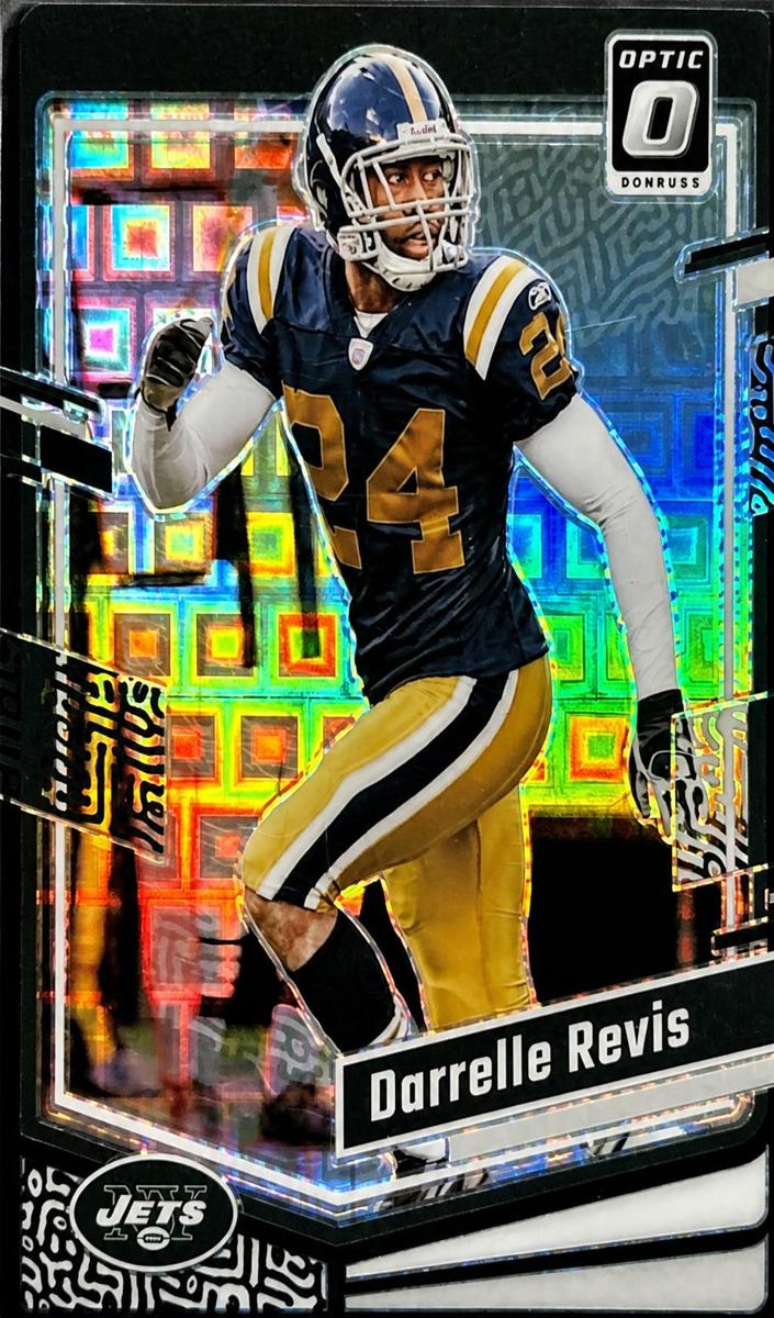 Darrelle Revis 2023 Donruss Optic Football card