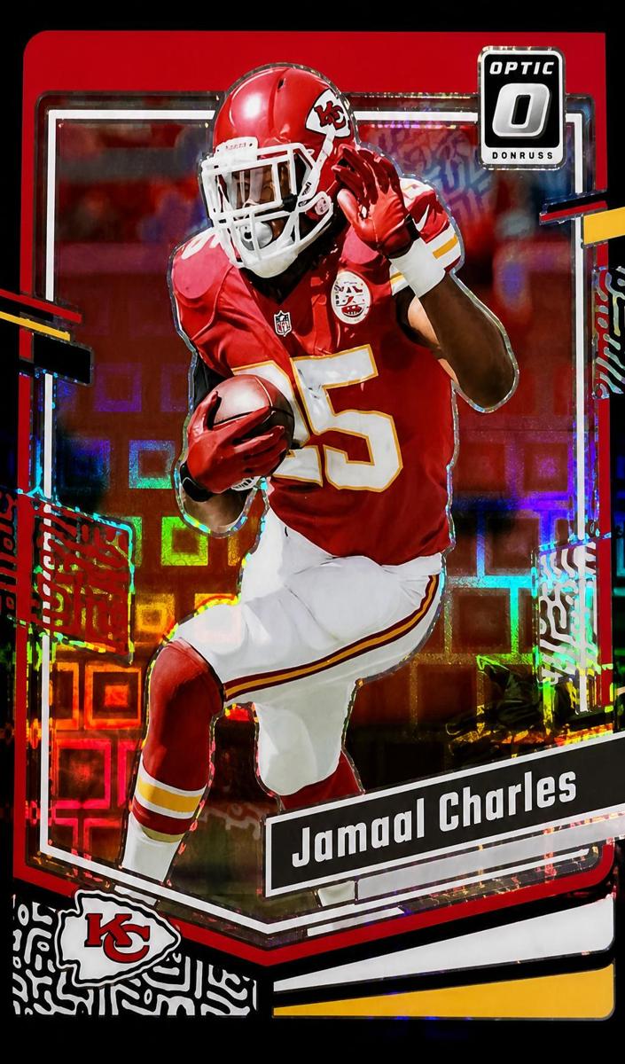 Jamaal Charles 2023 Donruss Optic Football card