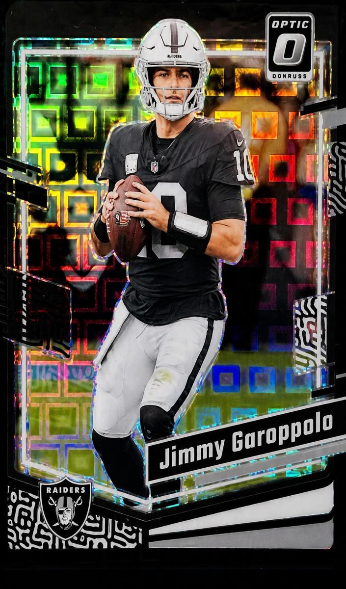 Jimmy Garoppolo 2023 Donruss Optic Football card
