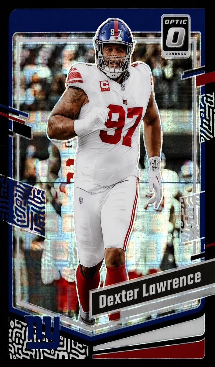 Dexter Lawrence 2023 Donruss Optic Football card