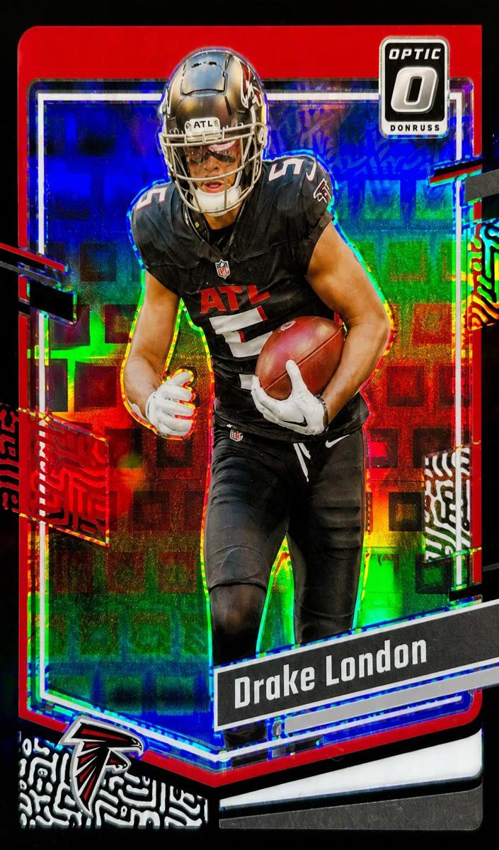 Drake London 2023 Donruss Optic Football card