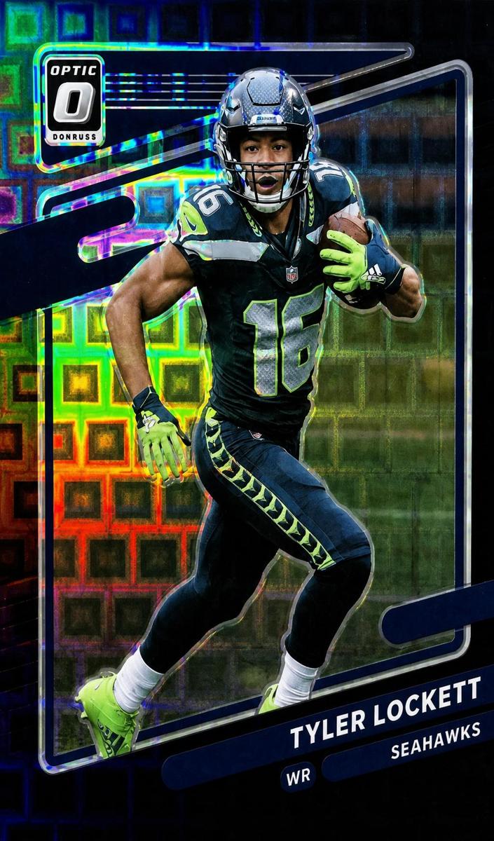 Tyler Lockett 2023 Donruss Optic Football card