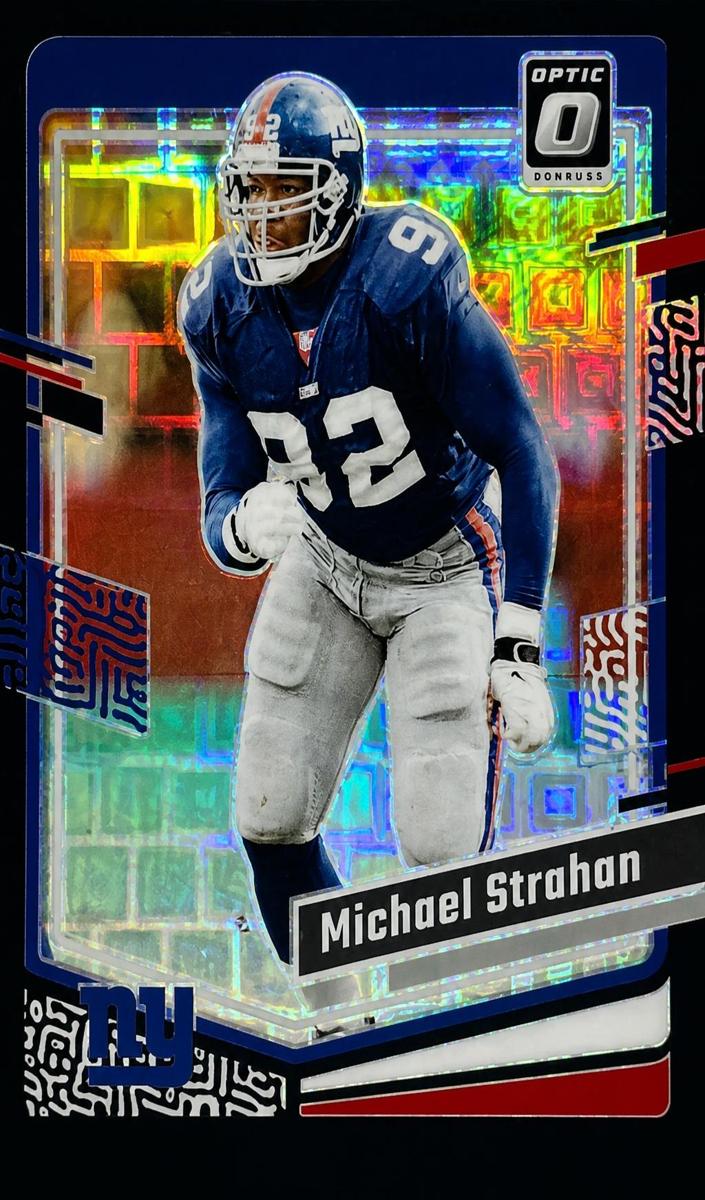 Michael Strahan 2023 Donruss Optic Football card