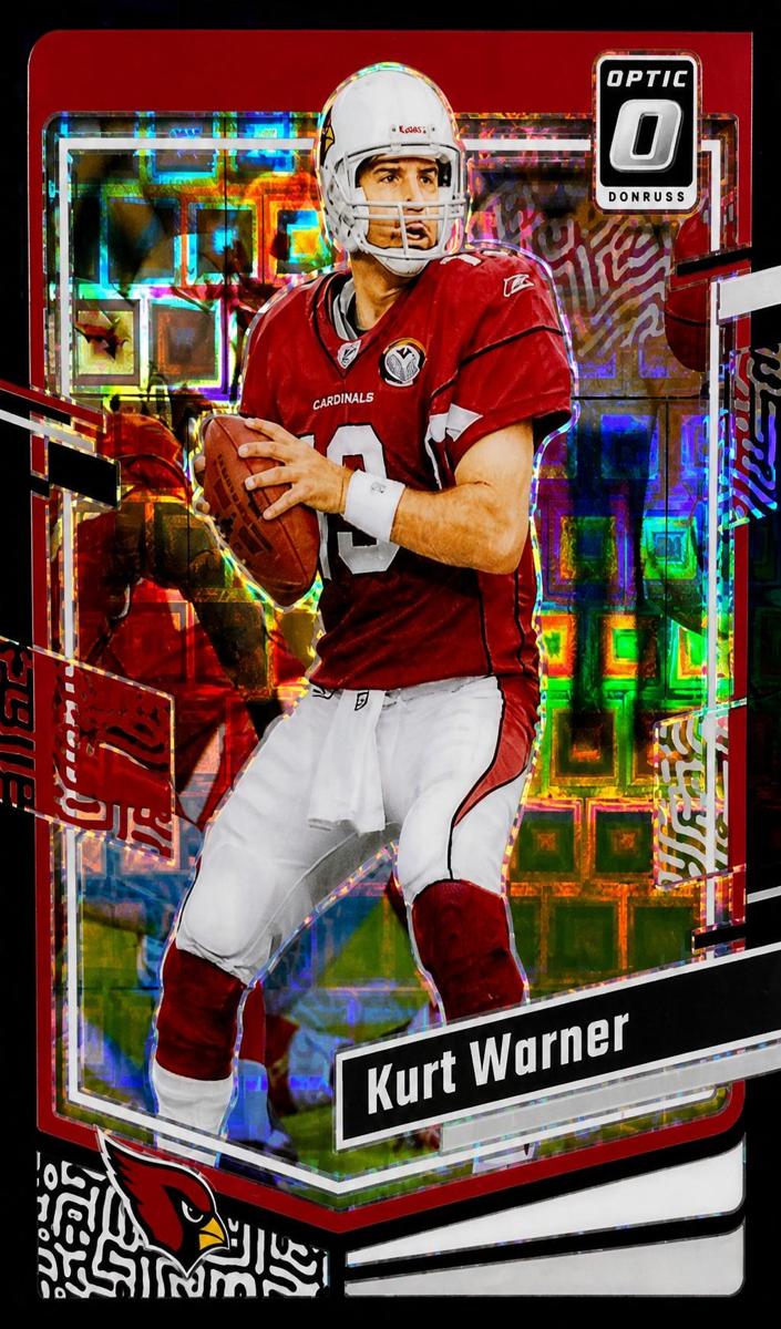 Kurt Warner 2023 Donruss Optic Football card