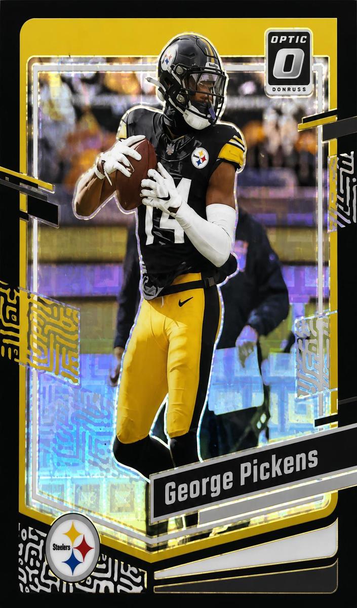George Pickens 2023 Donruss Optic Football card