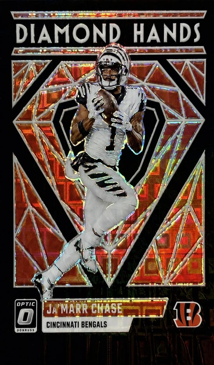 Ja'Marr Chase 2023 Donruss Optic Football card