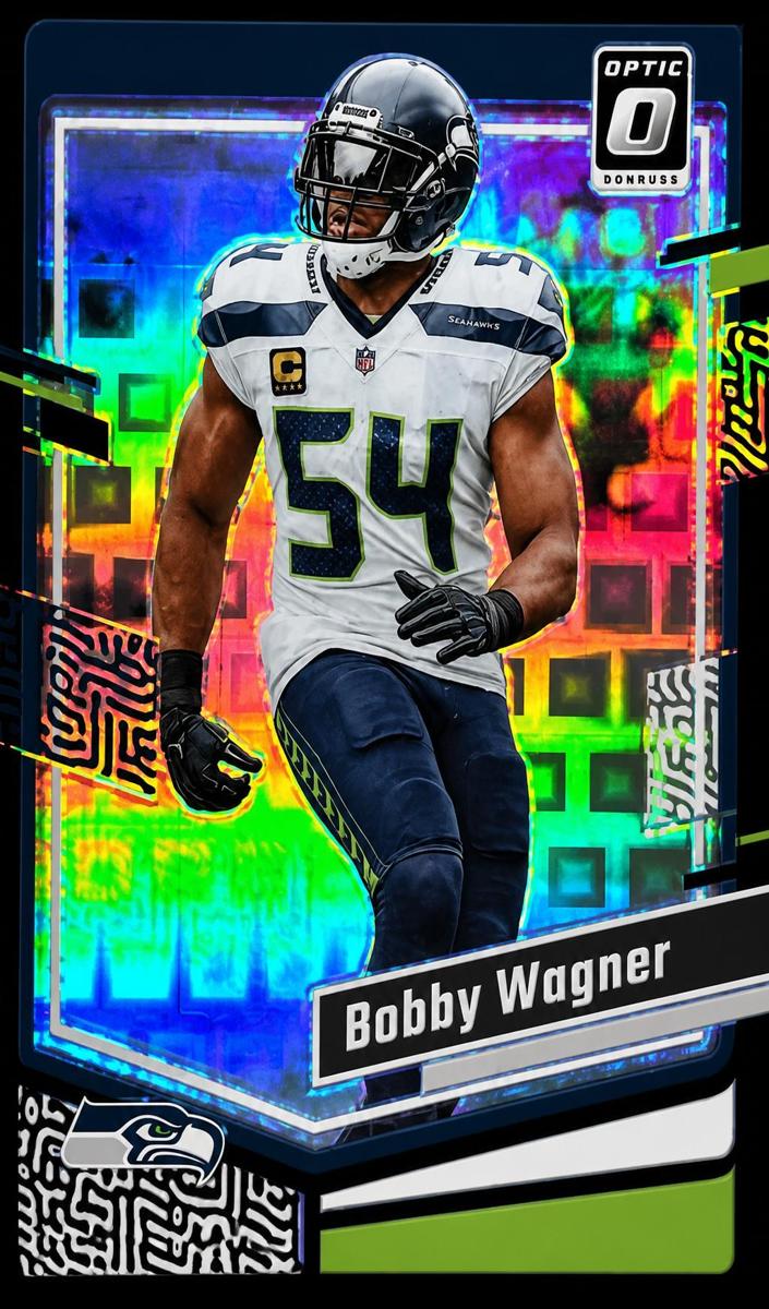 Bobby Wagner 2023 Donruss Optic Football card