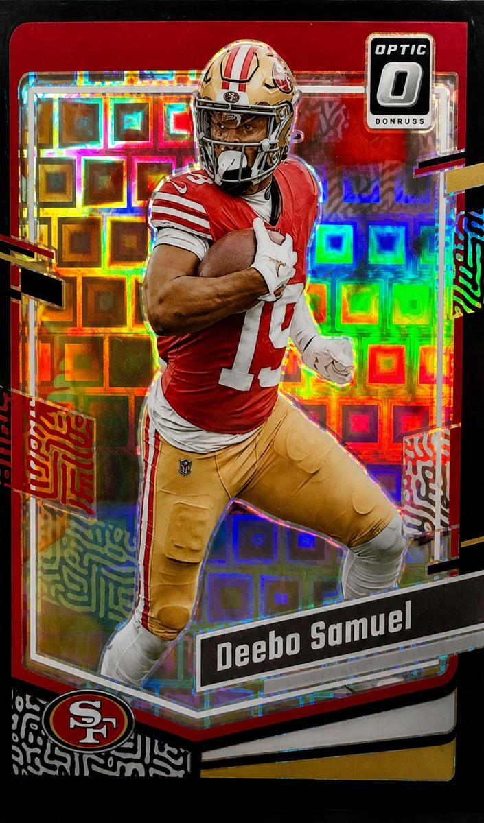 Deebo Samuel 2023 Donruss Optic Football card