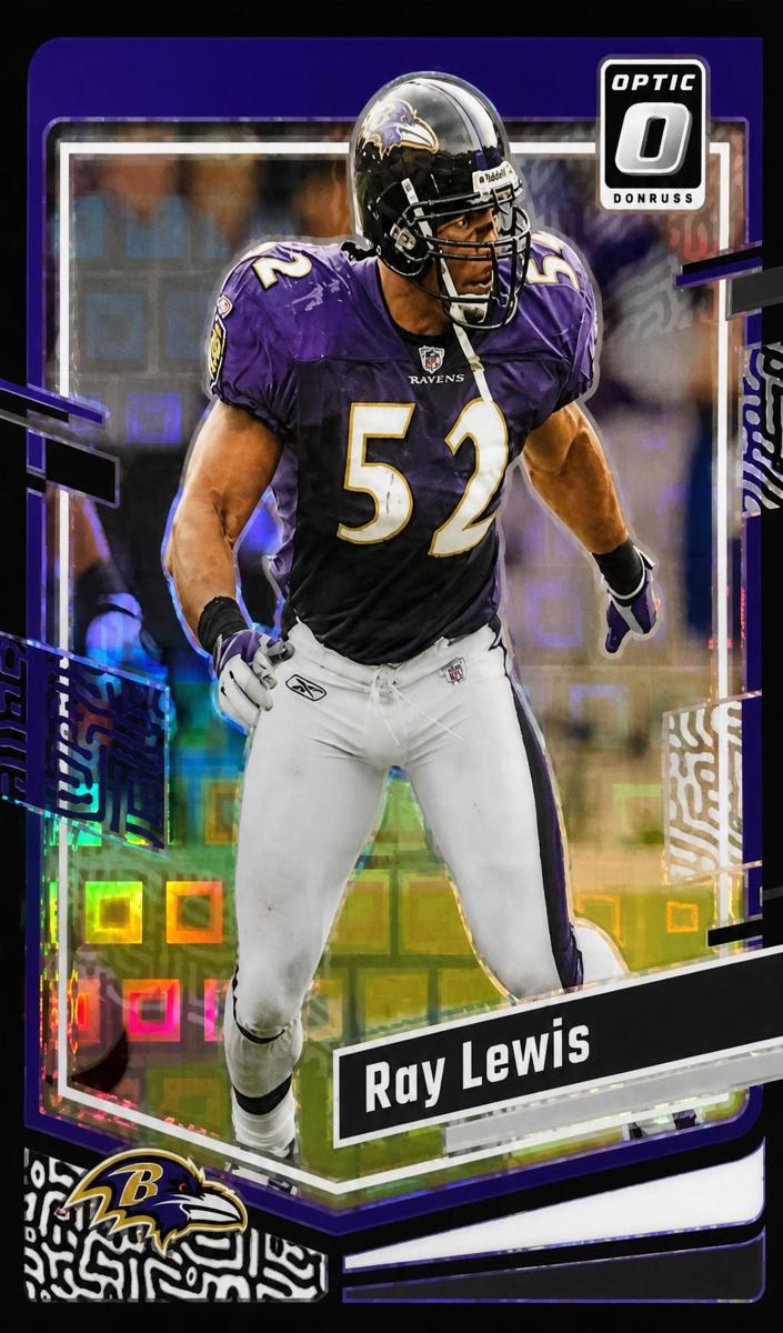 Ray Lewis 2023 Donruss Optic Football card
