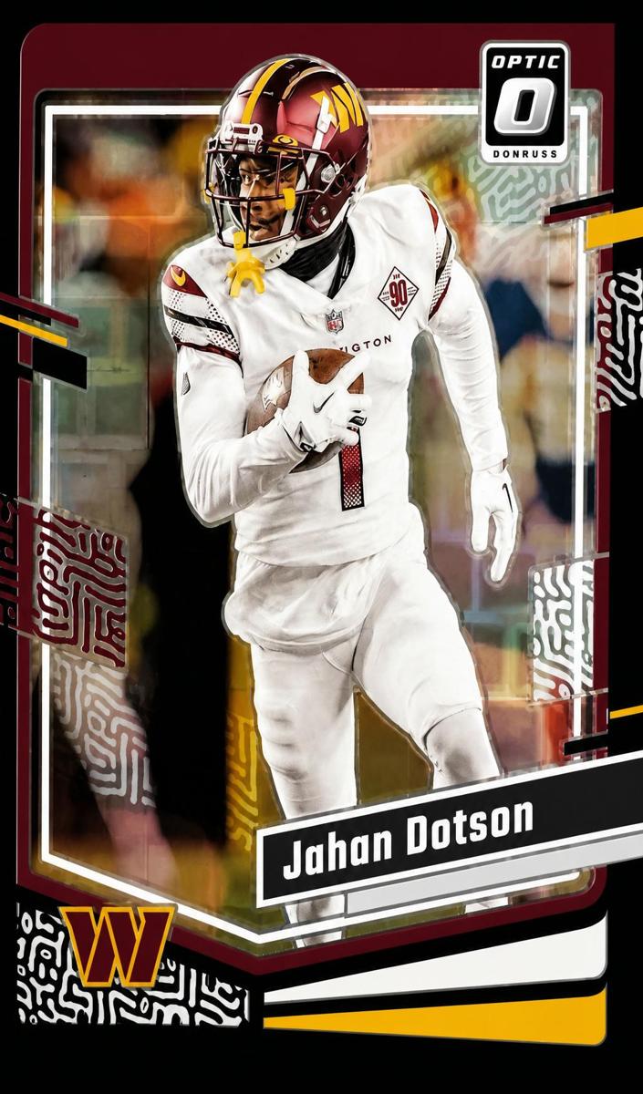 Jahan Dotson 2023 Donruss Optic Football card