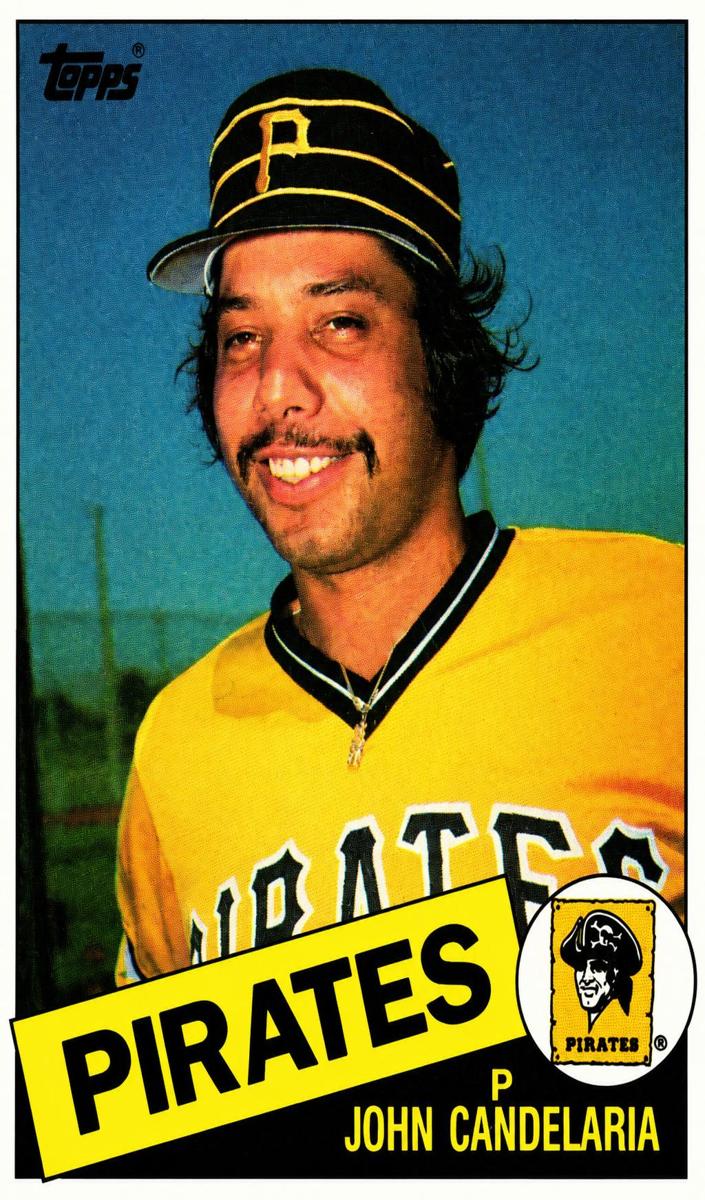 1985 Topps John Candelaria #50 card