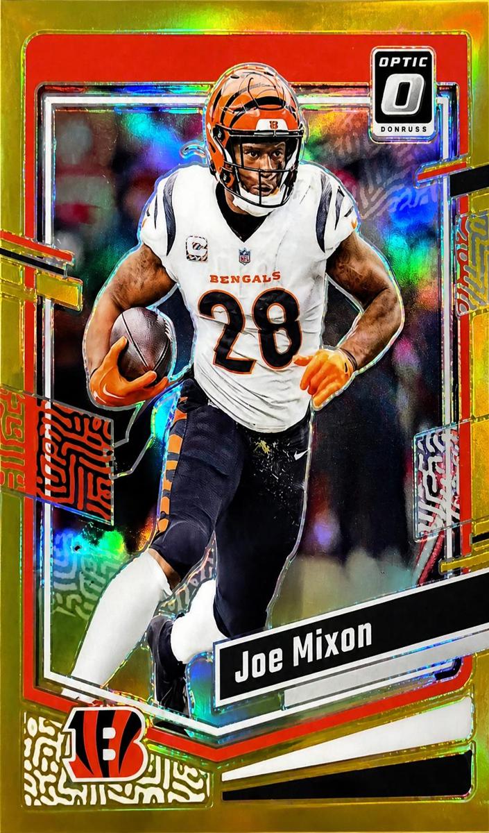 Joe Mixon 2023 Donruss Optic Football card
