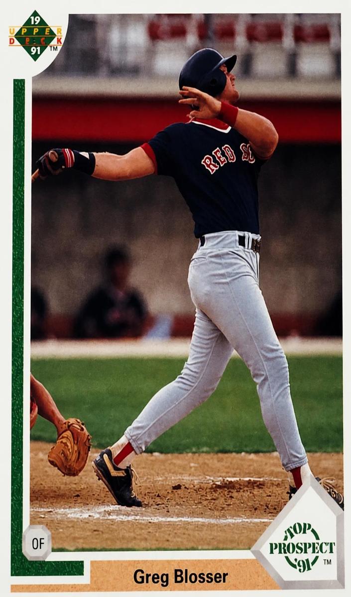 1991 Upper Deck Greg Blosser #70 card