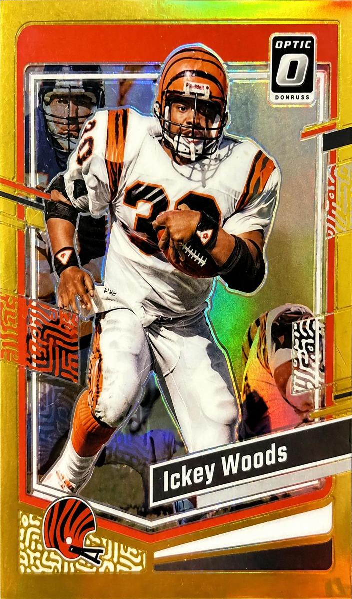 Ickey Woods 2023 Donruss Optic Football card