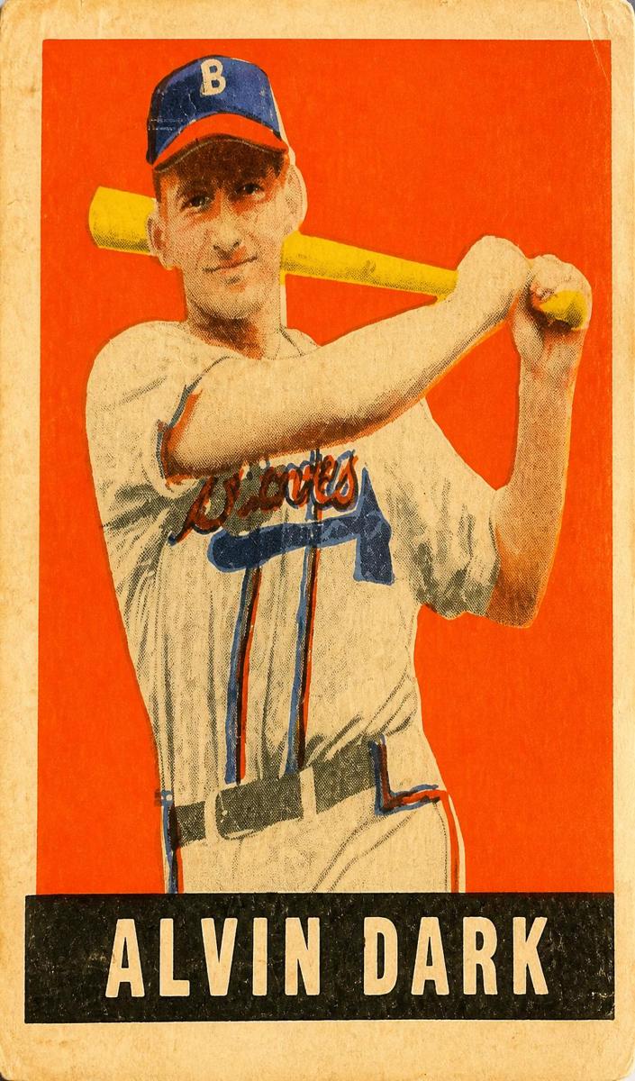 1948 Leaf Alvin Dark #51 card