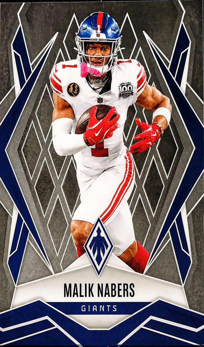 Malik Nabers 2025 Phoenix Football card