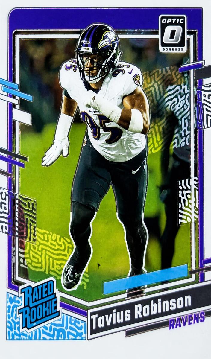 Tavius Robinson 2023 Donruss Optic Football card