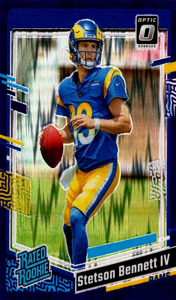 Stetson Bennett IV 2023 Donruss Optic Football card