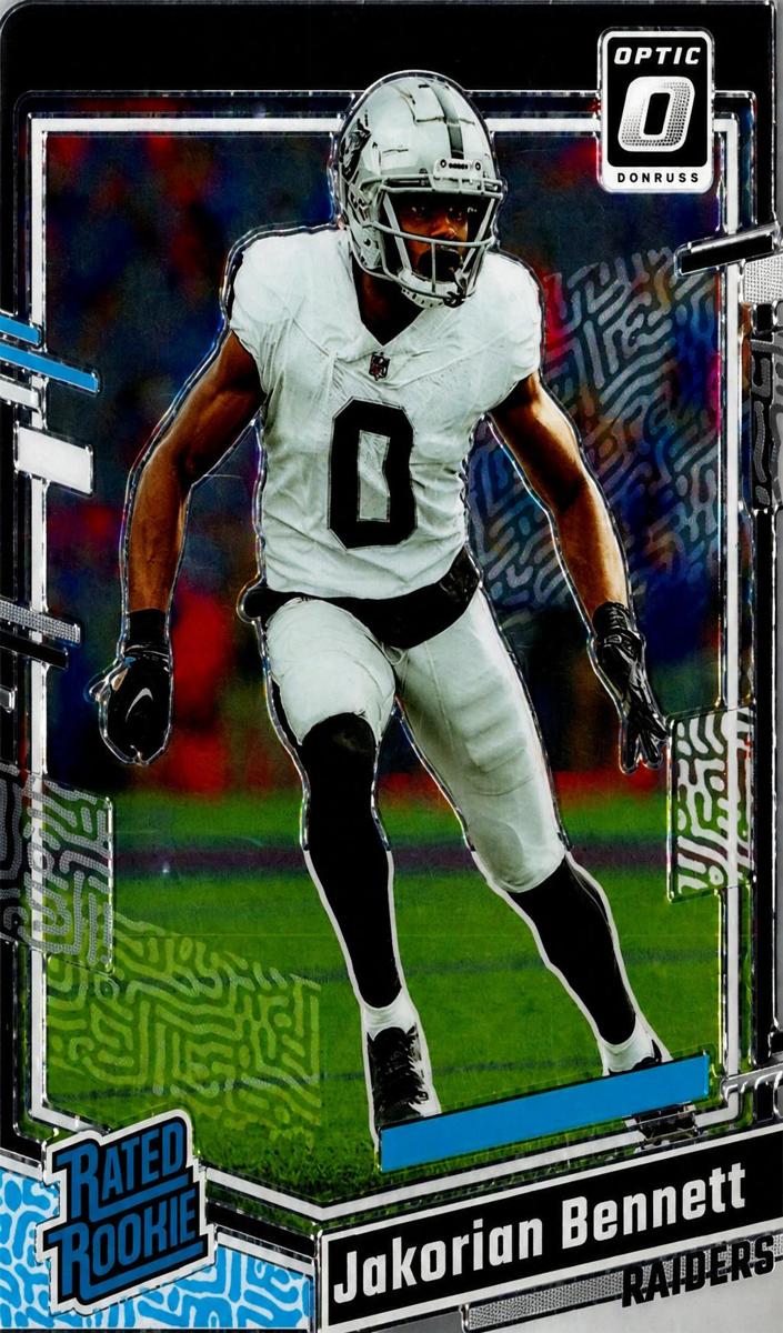 Jakorian Bennett 2023 Donruss Optic Football card
