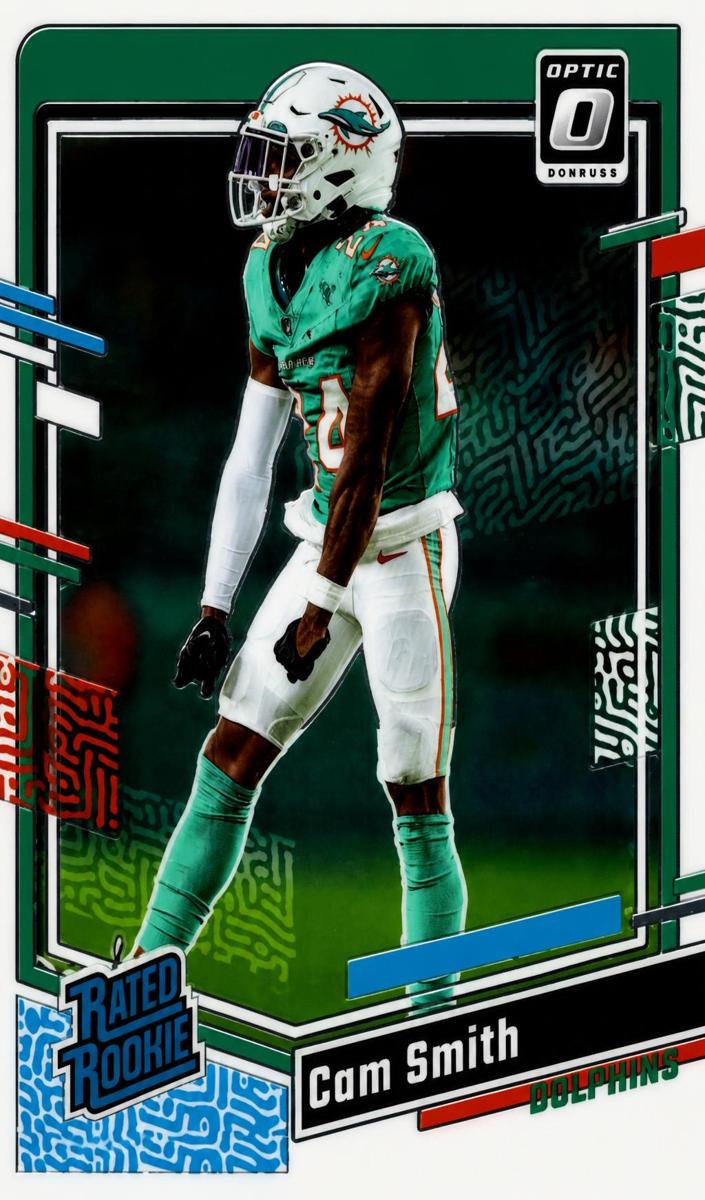 Cam Smith 2023 Donruss Optic Football card