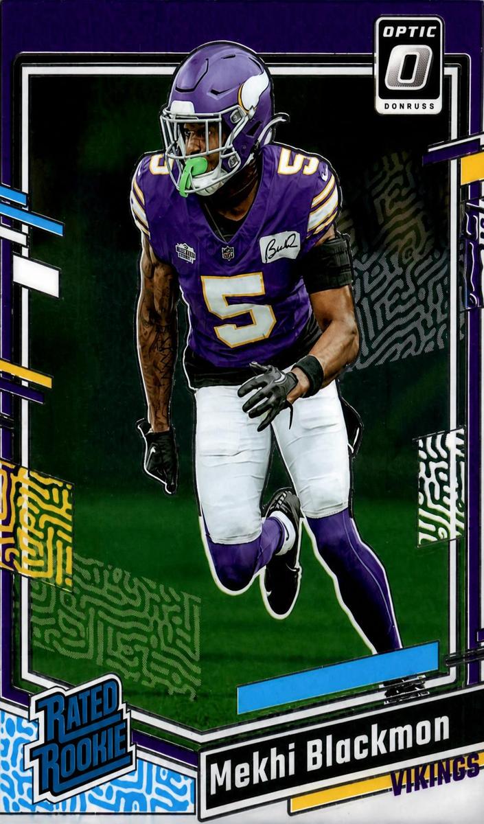 Mekhi Blackmon 2023 Donruss Optic Football card