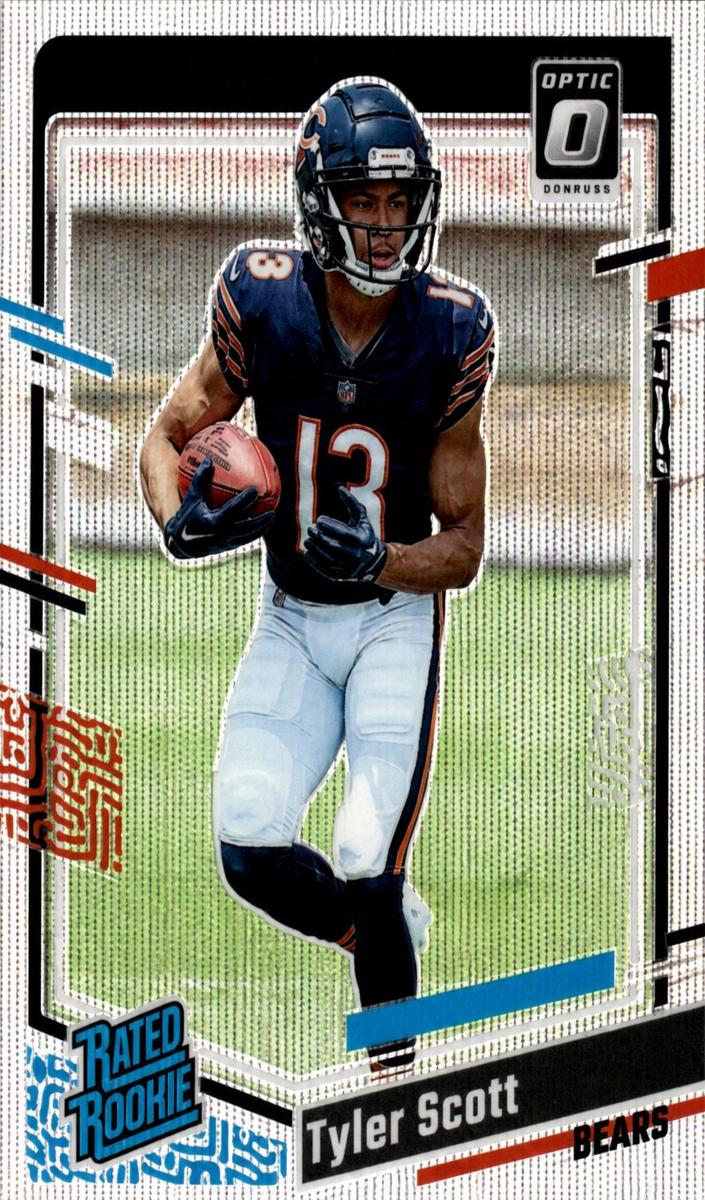 Tyler Scott 2023 Donruss Optic Football card