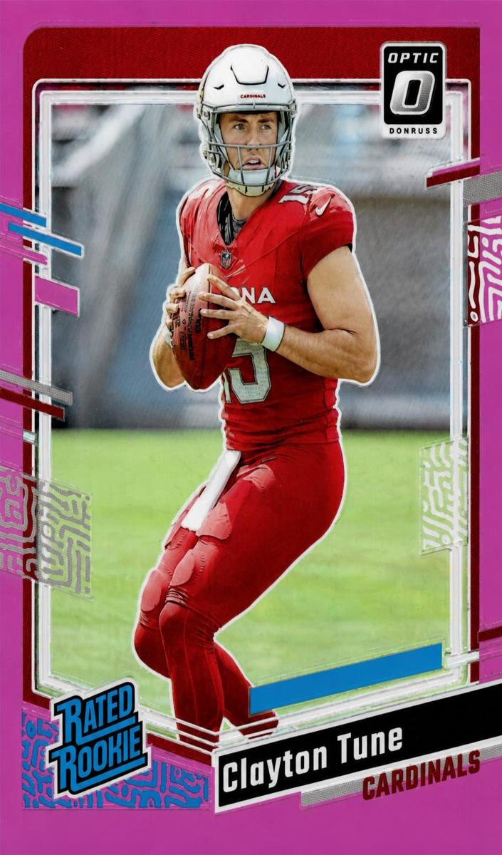 Clayton Tune 2023 Donruss Optic Football card