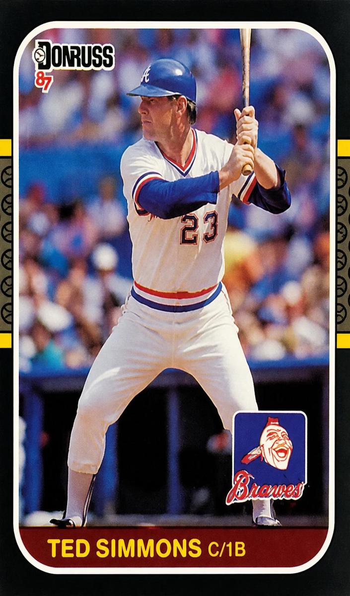 1987 Ted Simmons #537
